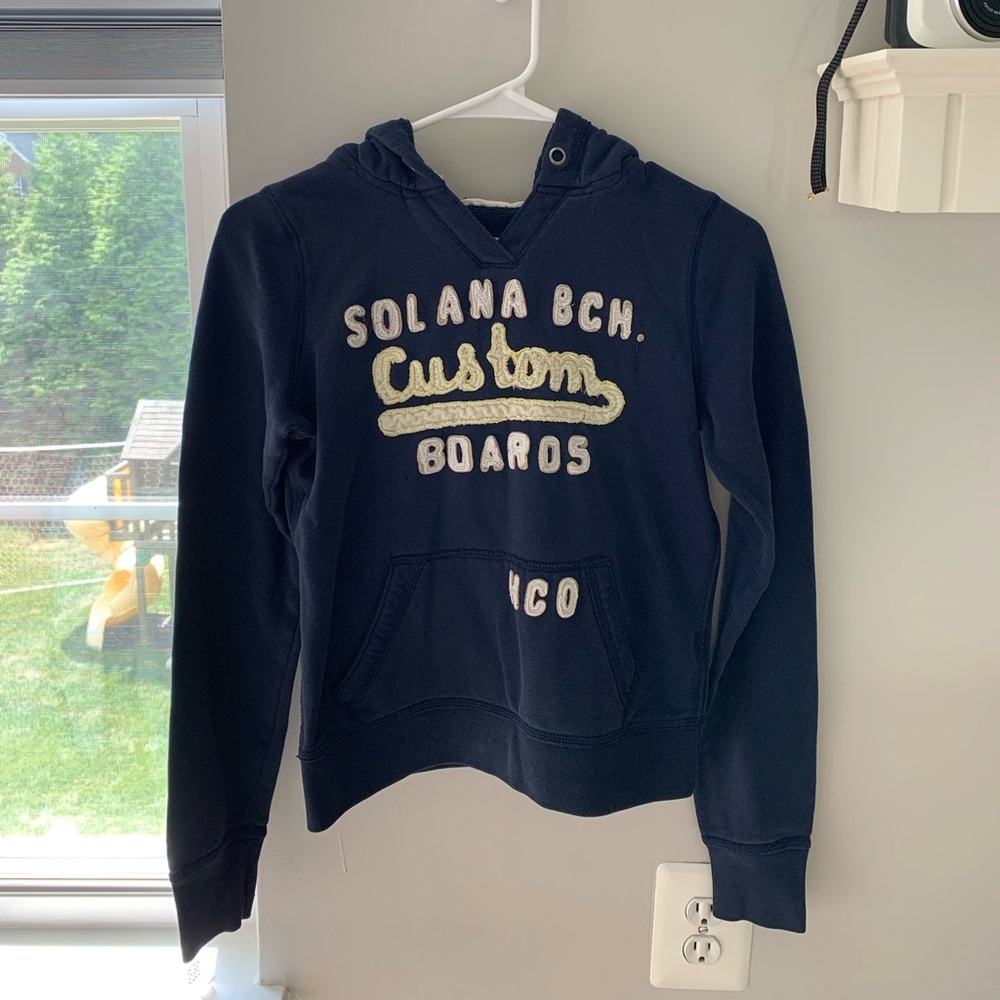 Hollister navy blue sweatshirt